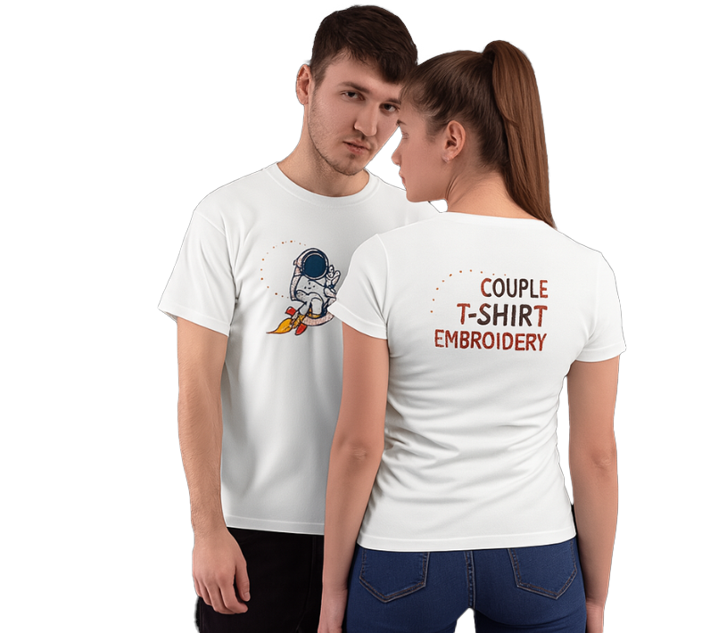 Couple T-shirt (796 x 710 px) no background