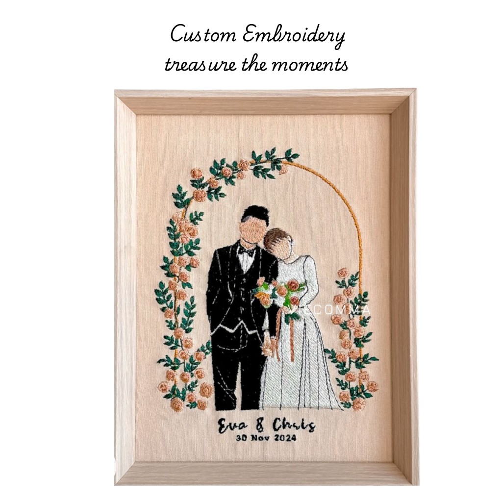 custom embroidery frame